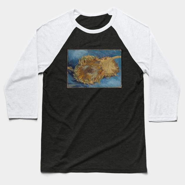 Sunflowers: 1887 | Art By Van Gogh Baseball T-Shirt by Art_Attack